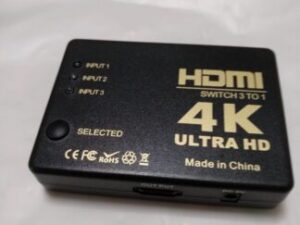 4K ULTRA HD HDMI SWITCH 3 TO 1